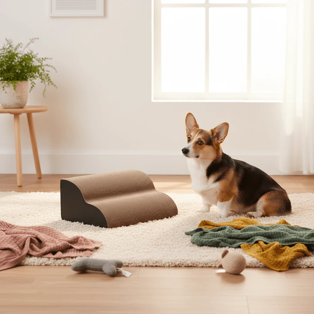 Dog Stairs High-Density Foam 2 Or 3 Steps