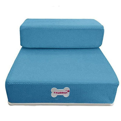 Dog Stairs Two-Step Soft Padded Non-Slip Washable Cover