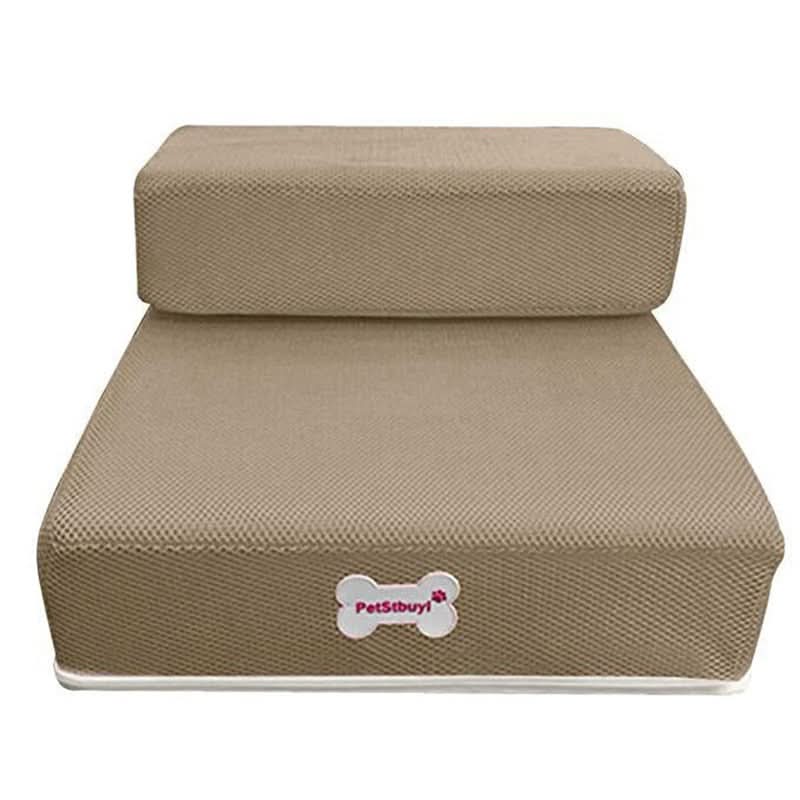 Dog Stairs Two-Step Soft Padded Non-Slip Washable Cover