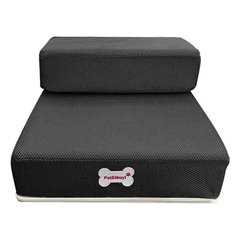 Dog Stairs Two-Step Soft Padded Non-Slip Washable Cover