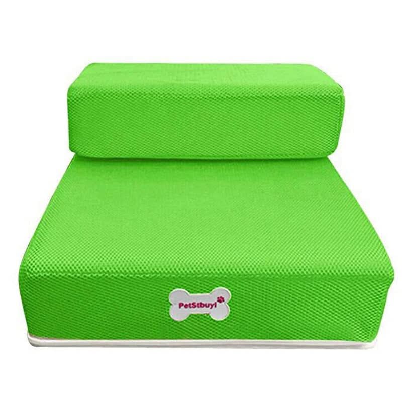 Dog Stairs Two-Step Soft Padded Non-Slip Washable Cover