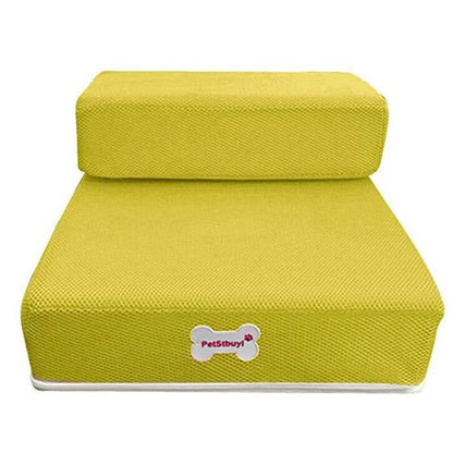 Dog Stairs Two-Step Soft Padded Non-Slip Washable Cover