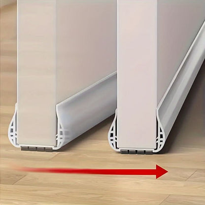 Door Draft Stopper Adjustable Foam Filled Trim To Fit