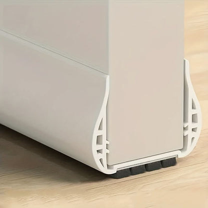 Door Draft Stopper Adjustable Foam Filled Trim To Fit