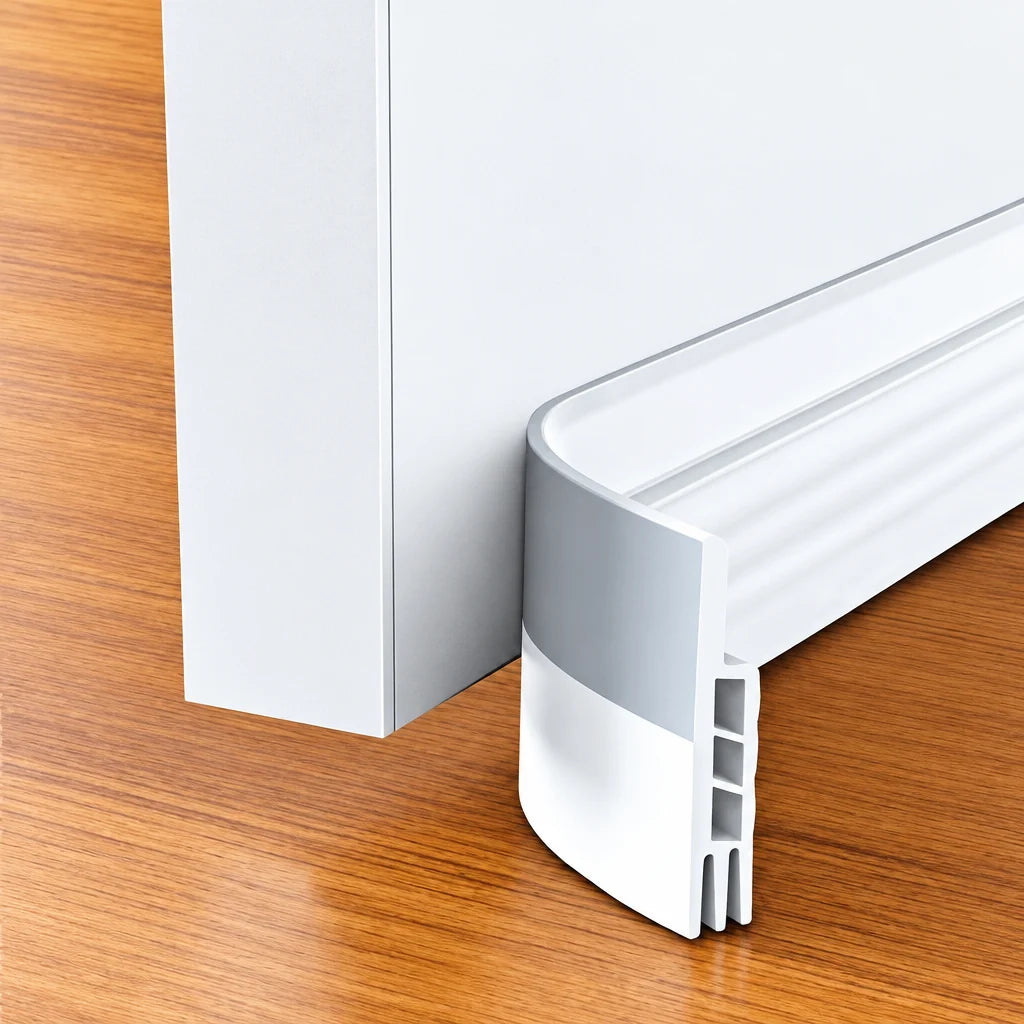 Door Draft Stopper Self-Adhesive Silicone Cut-To-Fit