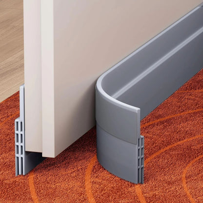 Door Draft Stopper Self-Adhesive Silicone Cut-To-Fit