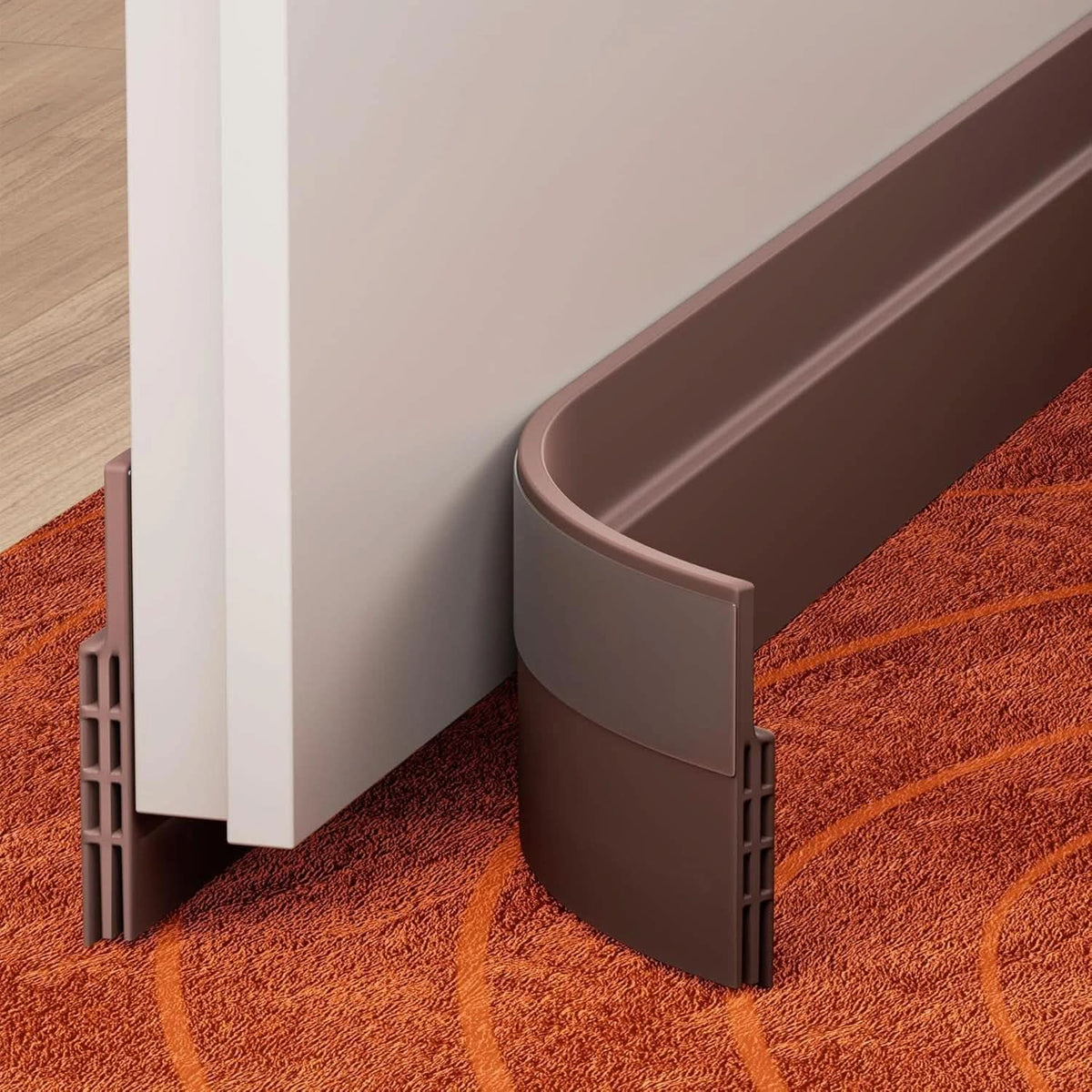 Door Draft Stopper Self-Adhesive Silicone Cut-To-Fit