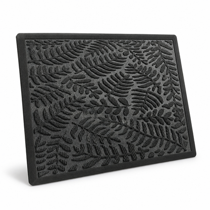 Door Mat Floral Design Non-Slip Backing & Easy Clean