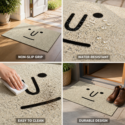 Door Mat Indoor Outdoor Water-Resistant & Non-Slip