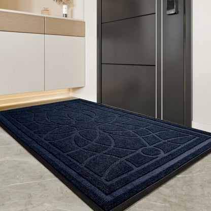 Door Mat Mandala Pattern Non-Slip Backing & Low-Profile