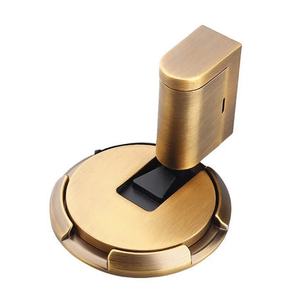 Door Stopper Floor-Mounted Foot-Operated Push-Lock