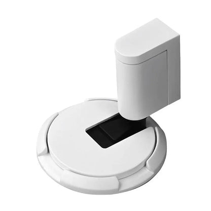 Door Stopper Floor-Mounted Foot-Operated Push-Lock