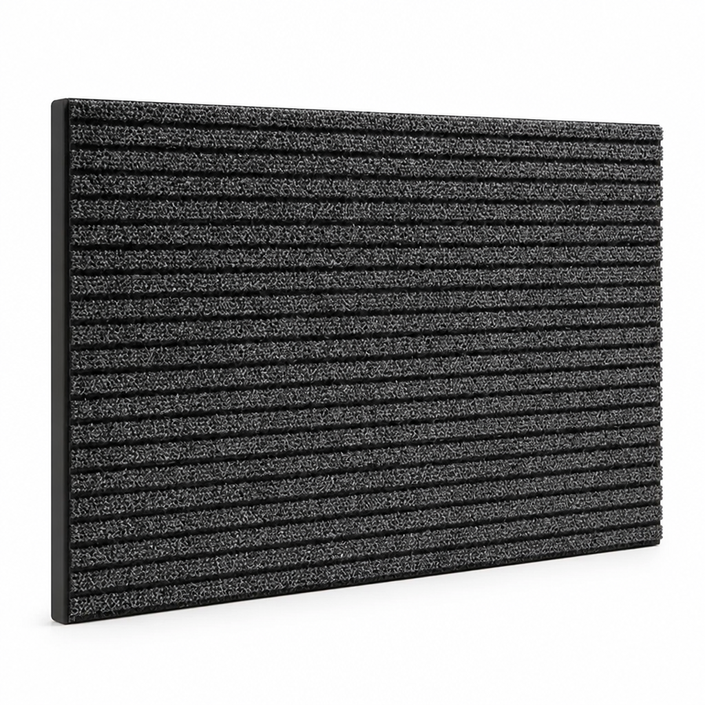 Doormat All-Season Weather-Resistant Non-Slip PVC Backing