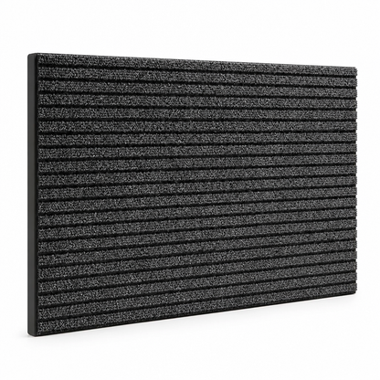 Doormat All-Season Weather-Resistant Non-Slip PVC Backing