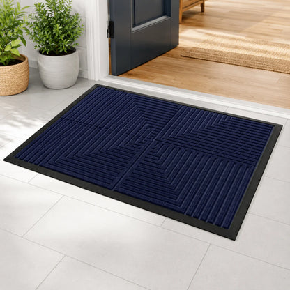 Doormat Dirt-Trapping Non-Slip Rubber Backing Waterproof