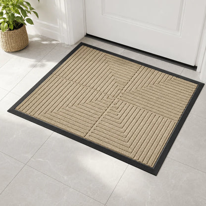 Doormat Dirt-Trapping Non-Slip Rubber Backing Waterproof