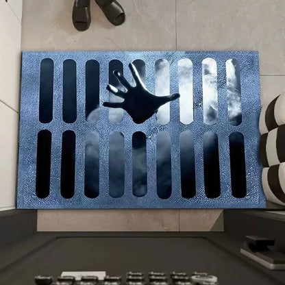 Doormat Halloween Print Non-Slip Backing & Easy-Care