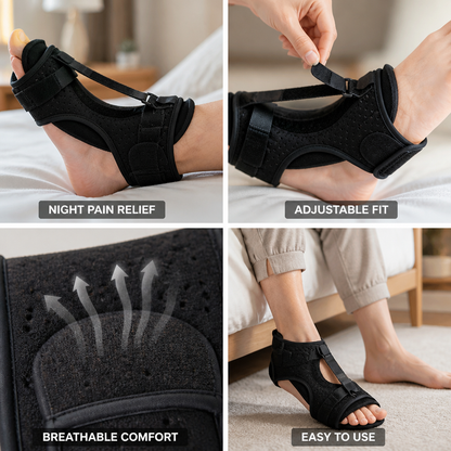 Dorsal Night Splint Breathable Padded Three Adjustable Fastenings