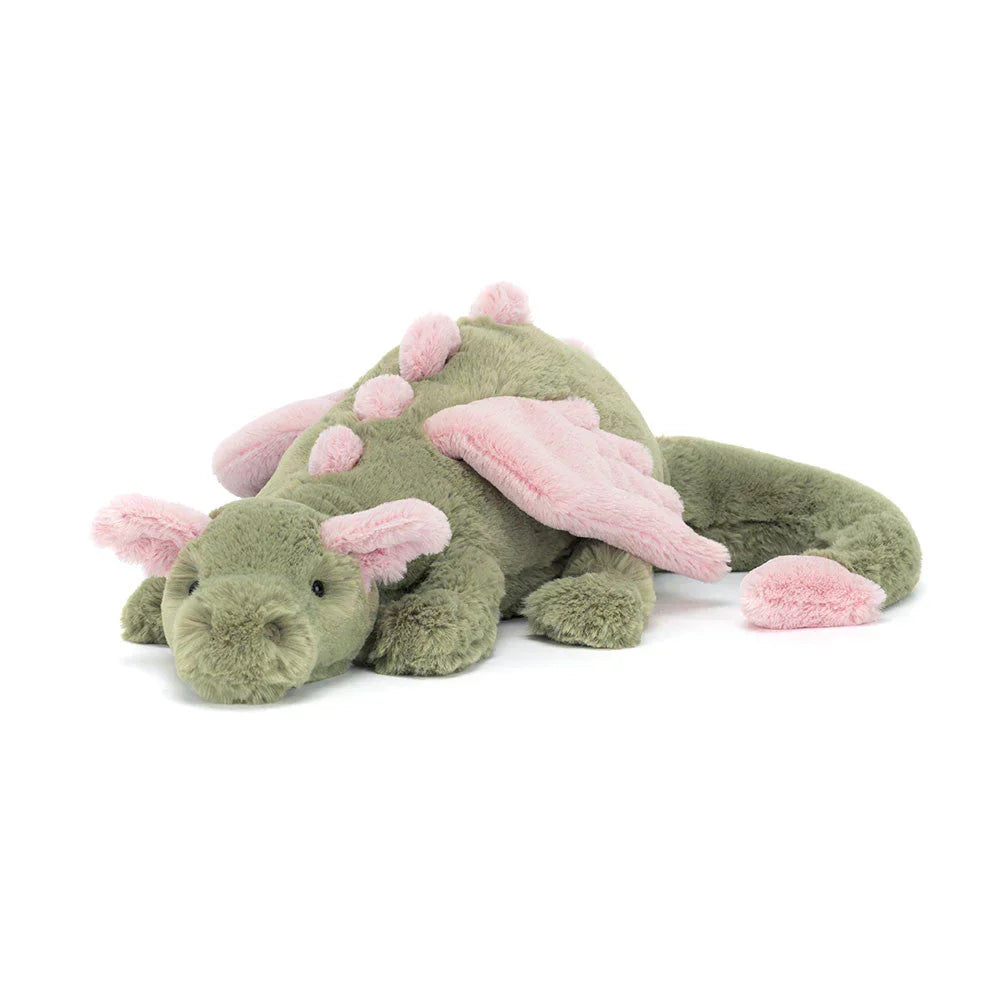 Dragon Plush Toy Soft Winged Cuddly Stuffed Animal