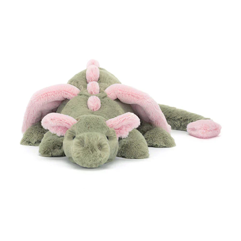 Dragon Plush Toy Soft Winged Cuddly Stuffed Animal
