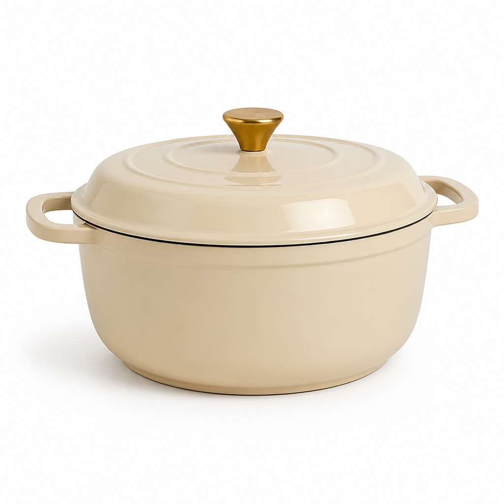 Dutch Oven Enamel-Coated Cast Iron 3.17 Quart