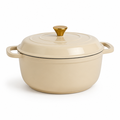 Dutch Oven Enamel-Coated Cast Iron 3.17 Quart