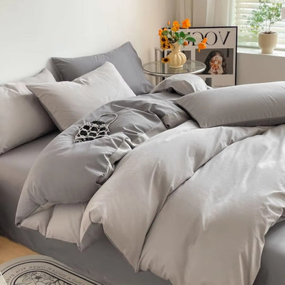 Duvet Cover Set 100 Percent Cotton 400 Thread Count