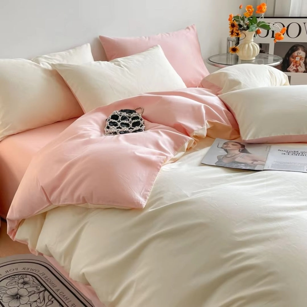 Duvet Cover Set 100 Percent Cotton 400 Thread Count