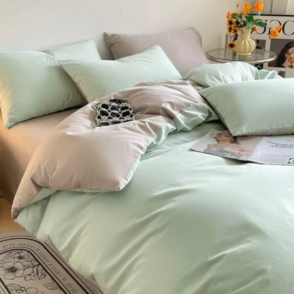 Duvet Cover Set 100 Percent Cotton 400 Thread Count