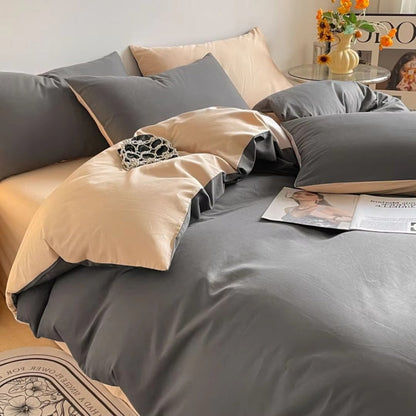 Duvet Cover Set 100 Percent Cotton 400 Thread Count