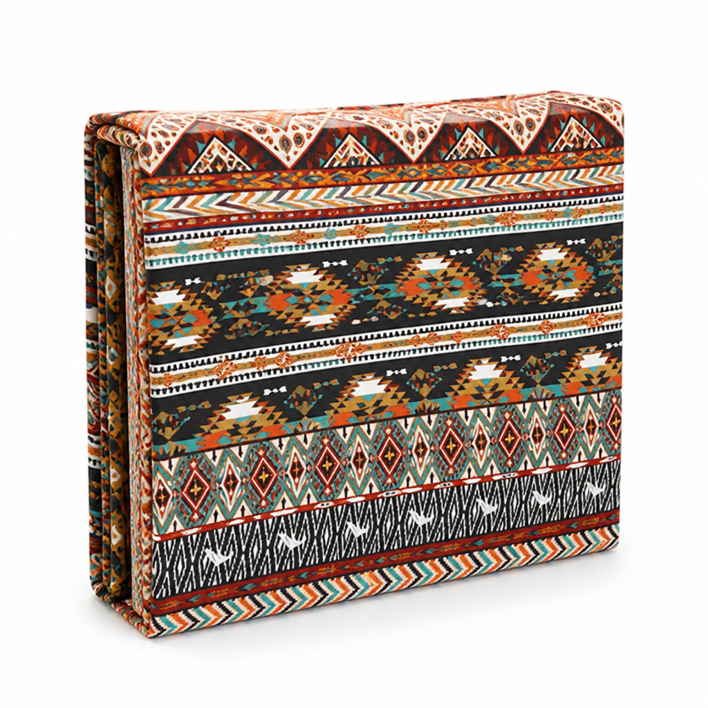 Duvet Cover Set Boho Geometric Print Soft Polyester