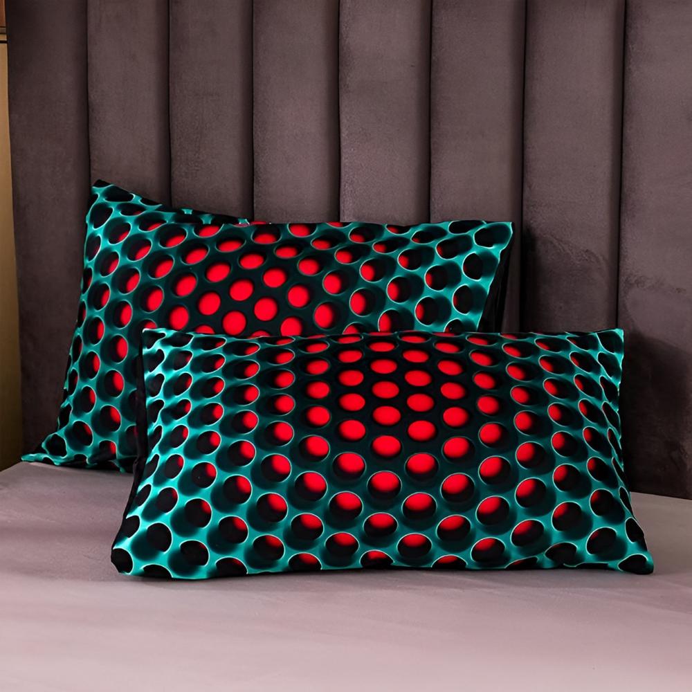 Duvet Cover Set Breathable Microfiber Cosmic Vortex Print