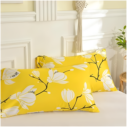 Duvet Cover Set Brushed Microfiber Zip & Inner Ties