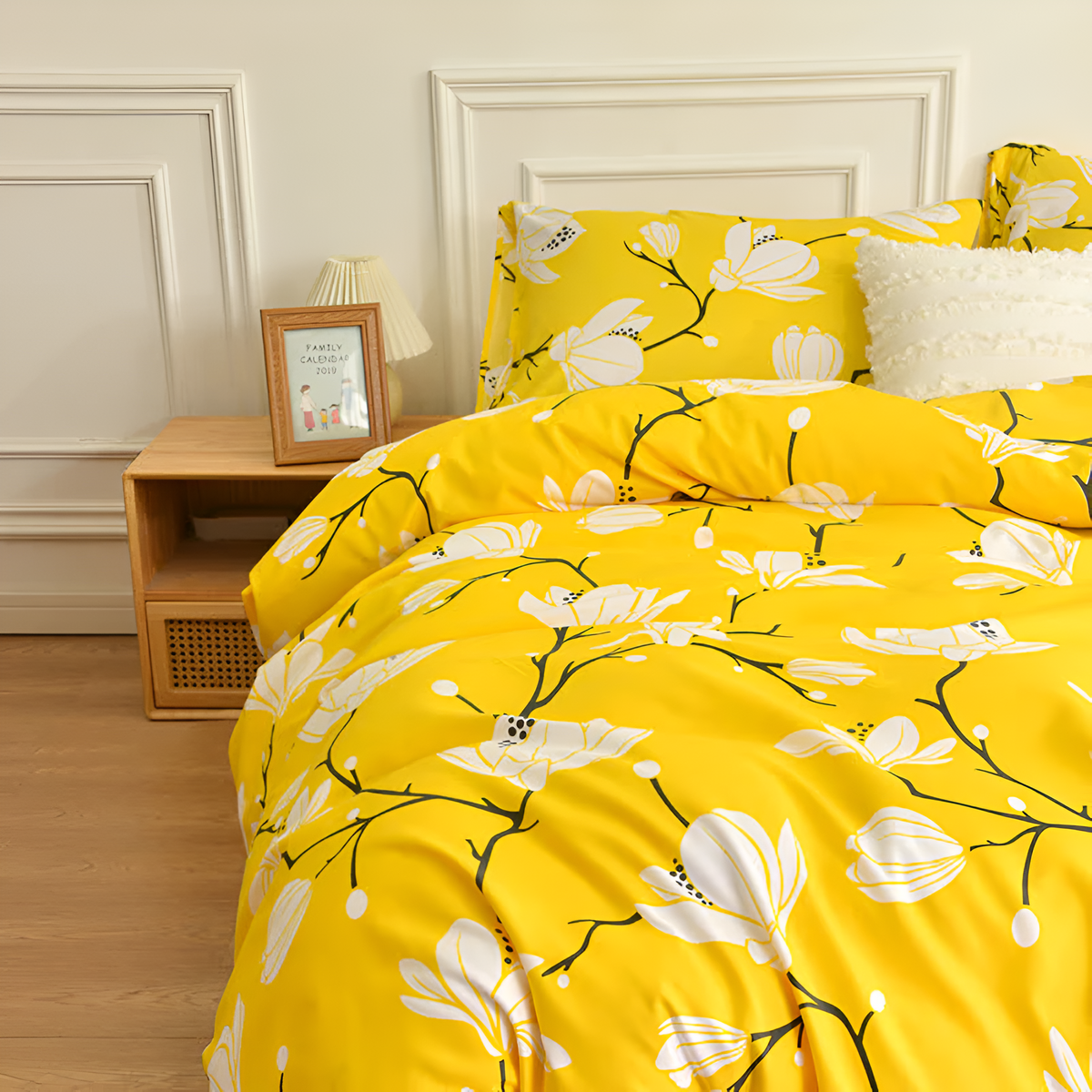 Duvet Cover Set Brushed Microfiber Zip & Inner Ties
