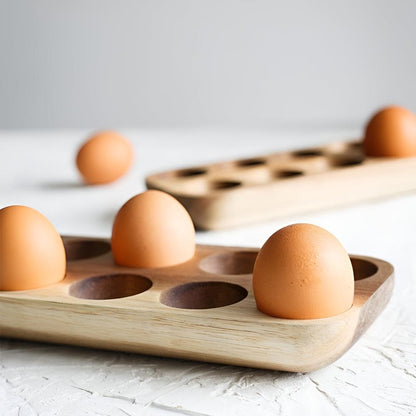 Egg Tray Rustic Sustainable Timber Holds 12 Eggs