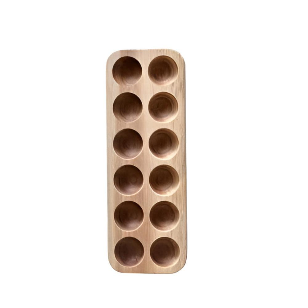 Egg Tray Rustic Sustainable Timber Holds 12 Eggs