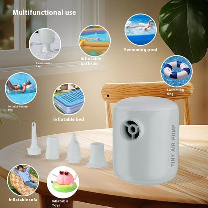 Electric Air Pump Portable Fast Inflation Multiple Nozzles