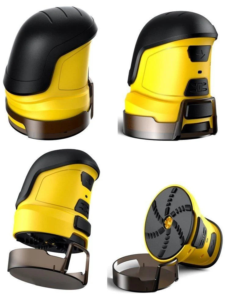 Electric Car Ice Scraper Rotating Head USB Rechargeable