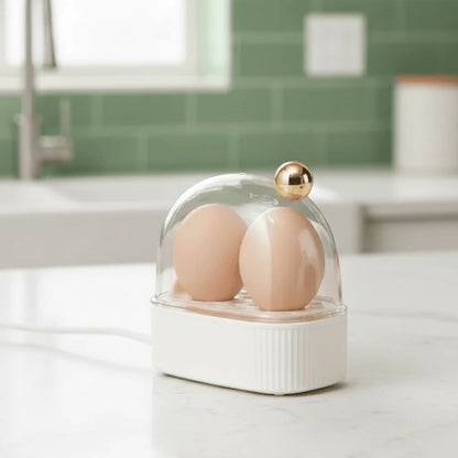 Electric Egg Cooker Boil & Poach 2-Egg Capacity