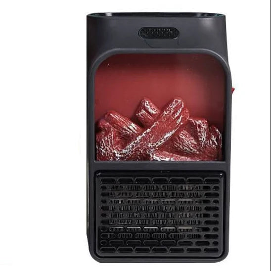 Electric Fireplace Heater Plug-In Realistic Flame 500W
