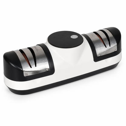 Electric Knife Sharpener Guided Angle LED Display & Rechargeable
