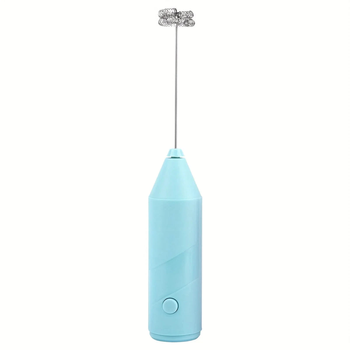 Electric Milk Frother Handheld High-Speed Whisk & One-Button