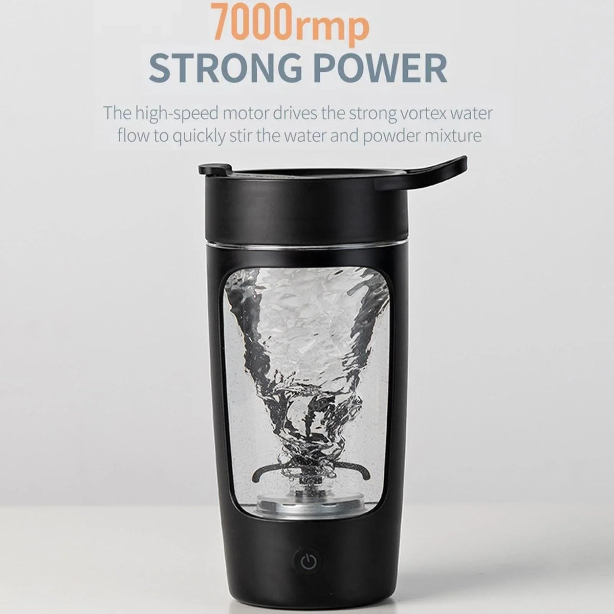 Electric Protein Shaker Bottle Self-Stirring Leakproof 22 Oz