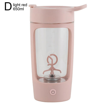 Electric Protein Shaker Bottle Self-Stirring Leakproof 22 Oz