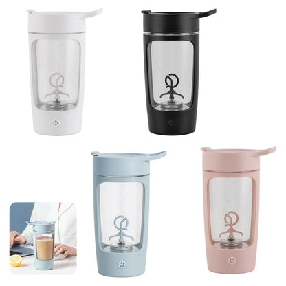 Electric Protein Shaker Bottle Self-Stirring Leakproof 22 Oz