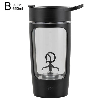 Electric Protein Shaker Bottle Self-Stirring Leakproof 22 Oz
