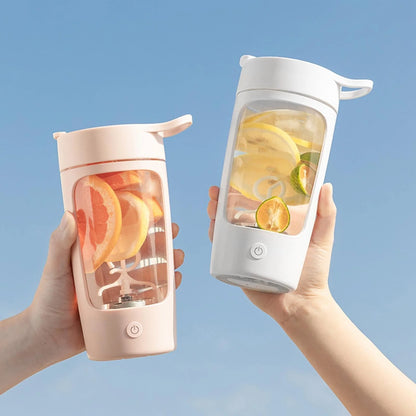 Electric Protein Shaker Bottle Self-Stirring Leakproof 22 Oz