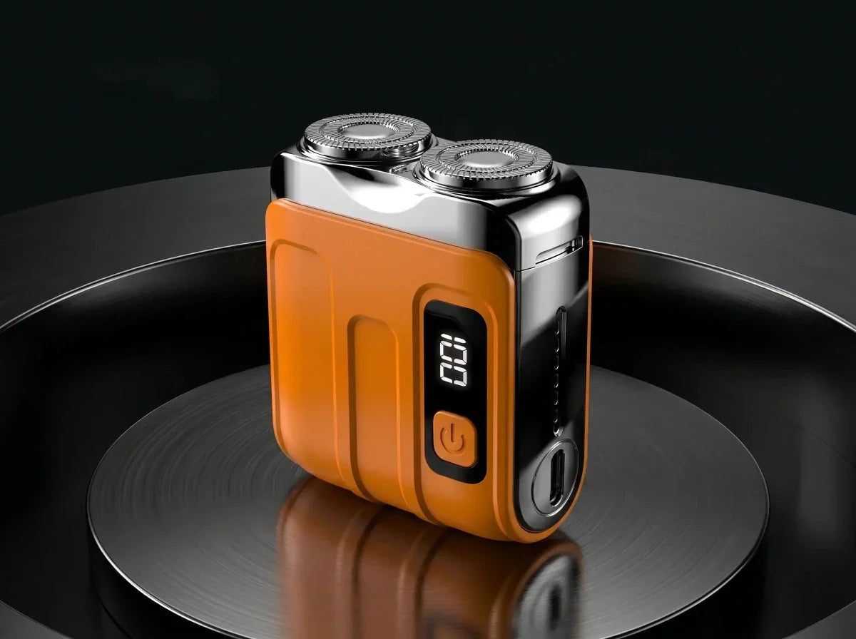 Electric Shaver Wet & Dry USB-C Rechargeable Compact Travel Size