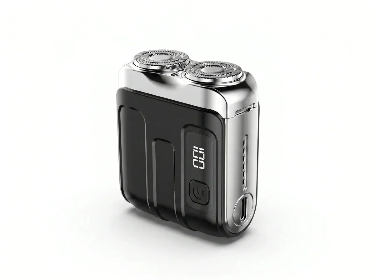 Electric Shaver Wet & Dry USB-C Rechargeable Compact Travel Size
