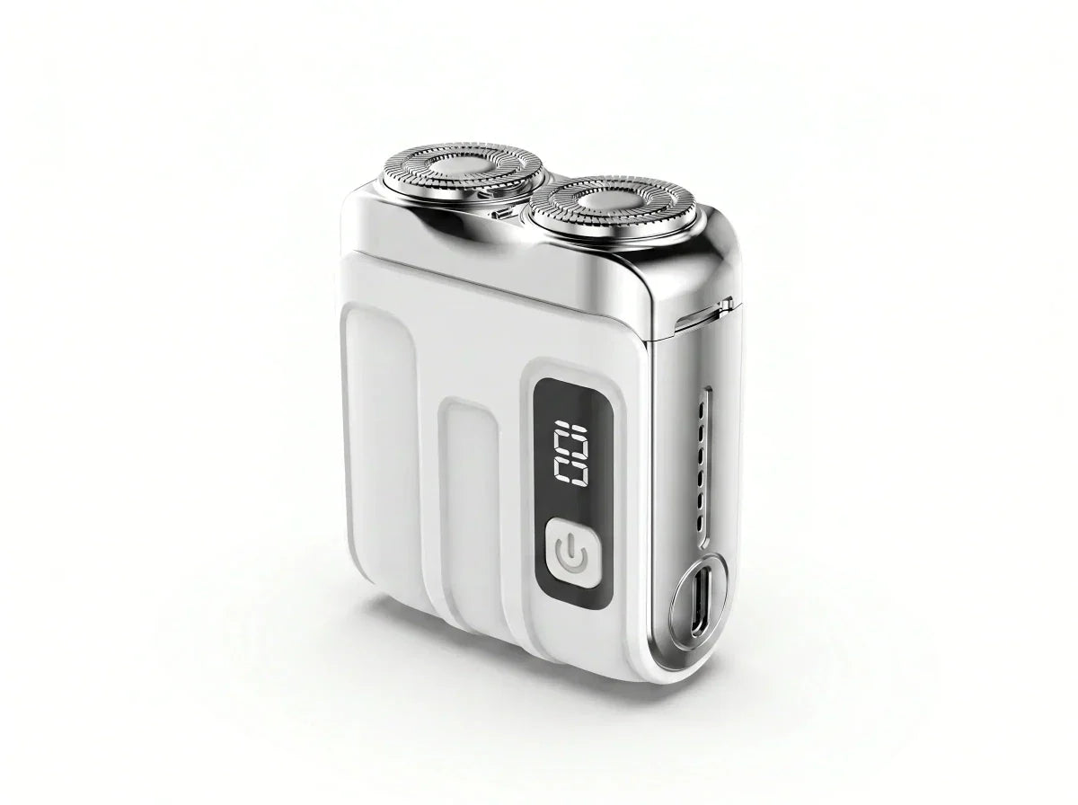 Electric Shaver Wet & Dry USB-C Rechargeable Compact Travel Size